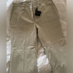 Burberry golf women’s beige trousers
